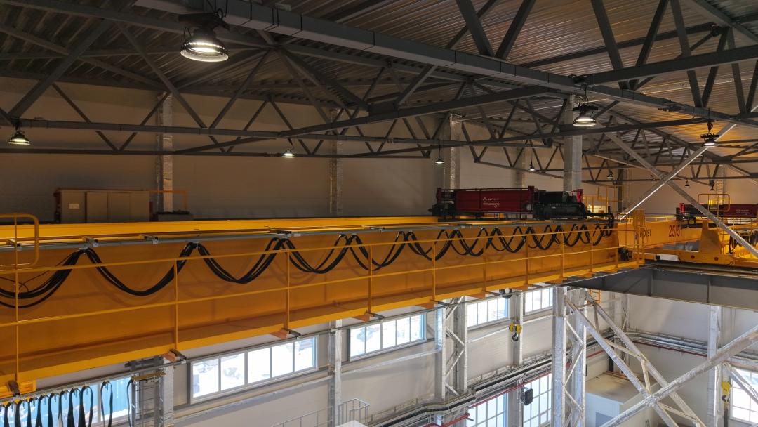 Как краны WORLDHOISTS помогают ООО НПФ «Энтехмаш» создавать турбины будущего