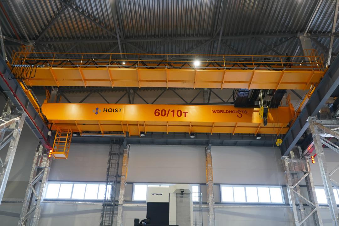 Как краны WORLDHOISTS помогают ООО НПФ «Энтехмаш» создавать турбины будущего