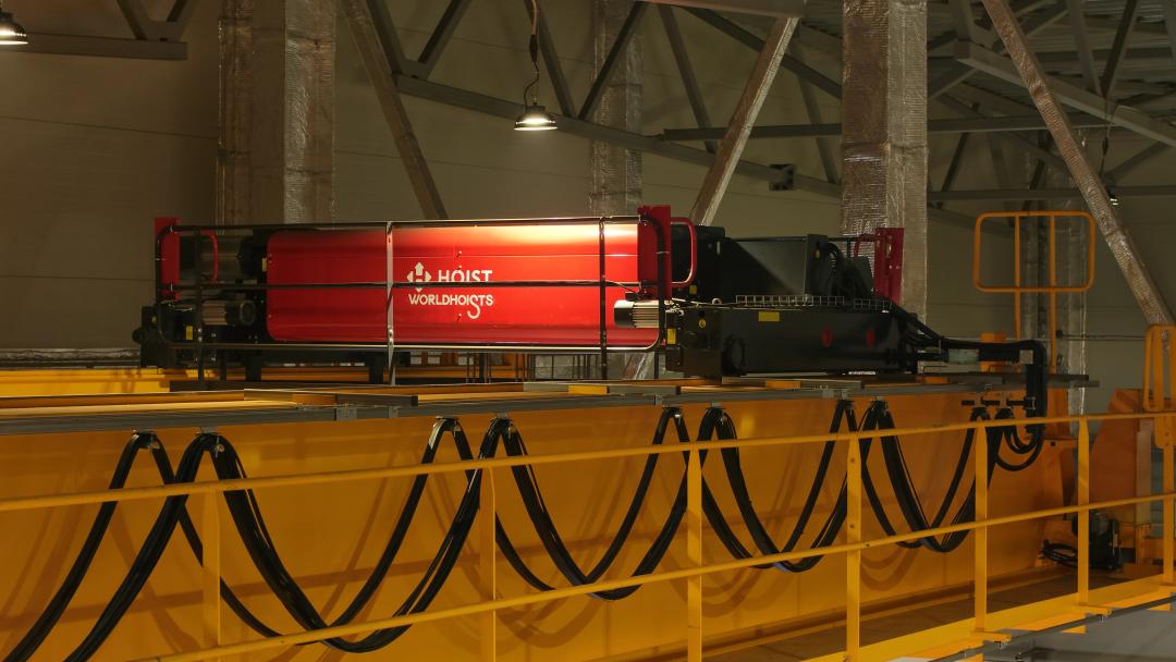 Как краны WORLDHOISTS помогают ООО НПФ «Энтехмаш» создавать турбины будущего